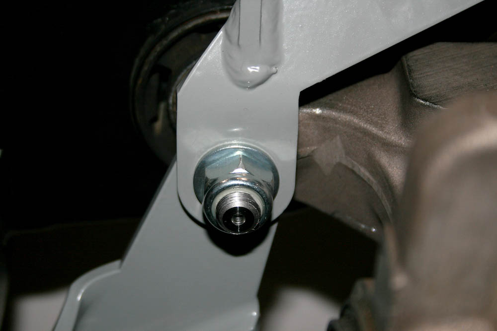 Steeda installed on vehicle