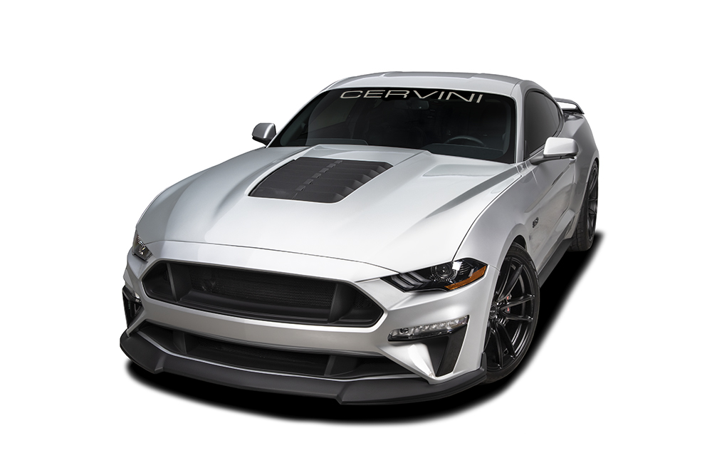 Cervini's 1245 Mustang GT500 Style Hood (18-23)