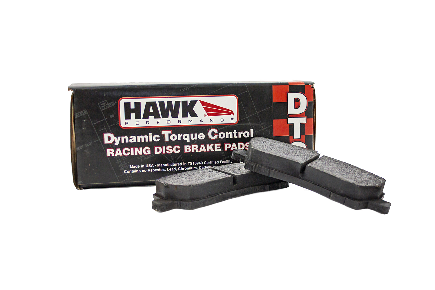 Hawk Performance DTC-30 Front Brake Pads | 2016 Audi S3 (HB779W.740)
