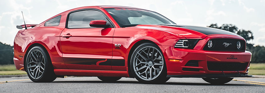 2013 red steeda mustang