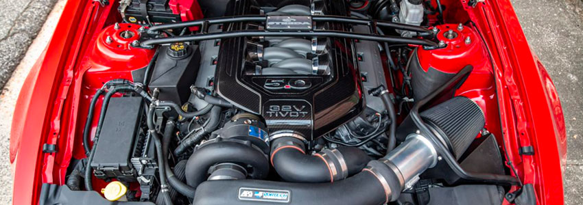 vortech supercharger in red 2013 mustang