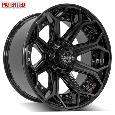 4Play Wheels 4P80R-20100-6D55-18BBT Bronco/F-150/Ranger/Raptor Brushed ...
