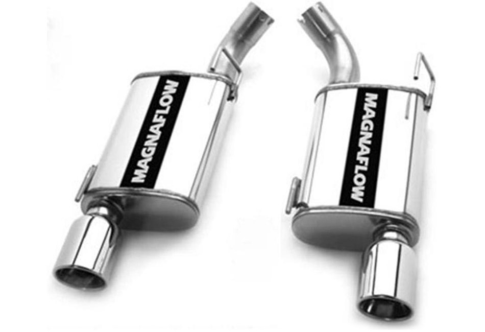 マスタング マグナフローMAGNAFLOW MagnaFlow 19643 Mustang GT Competition Cat-Back - Quad Black