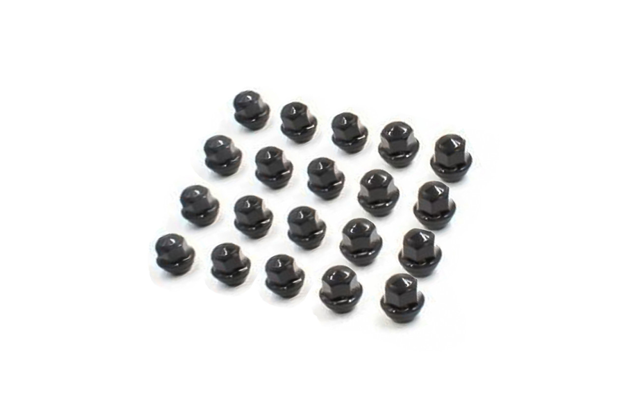 Steeda 555-6609 Mustang Factory Style Lug Nut Kit - Black (79-14)