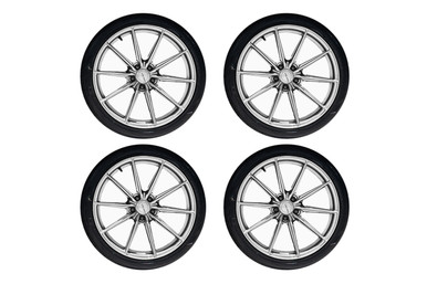 Velgen Wheels Mustang VF10 Gloss Silver Staggered Wheel