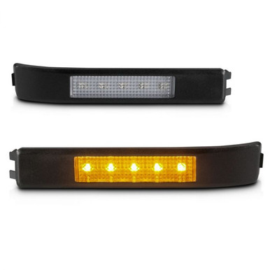 Anzo 861115 F-150 LED Mirror Lights Clear w/ Amber LED (09-14)