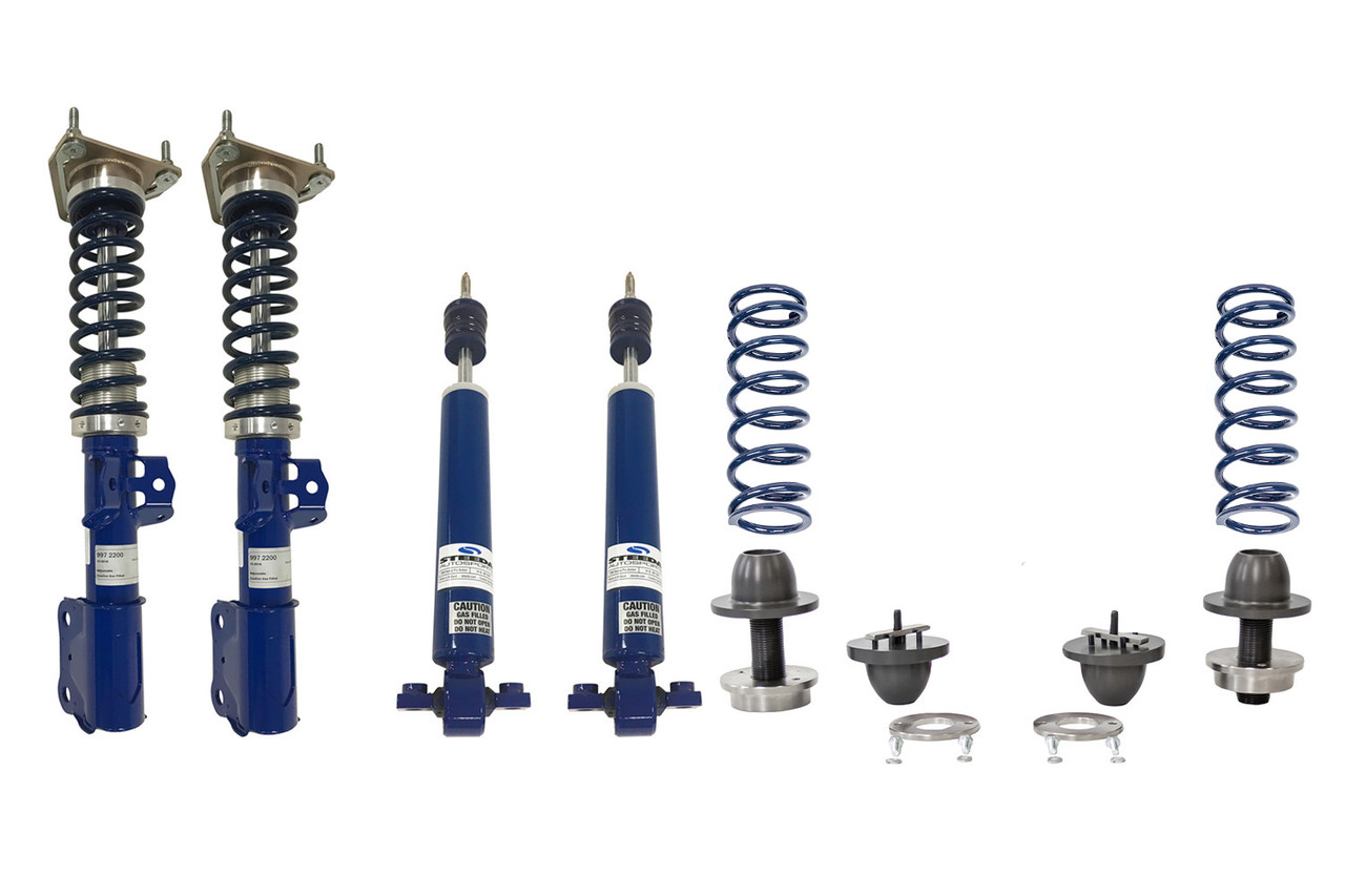 Steeda 555 8173 Pro-Action Front Coilovers With Adjustable Rear