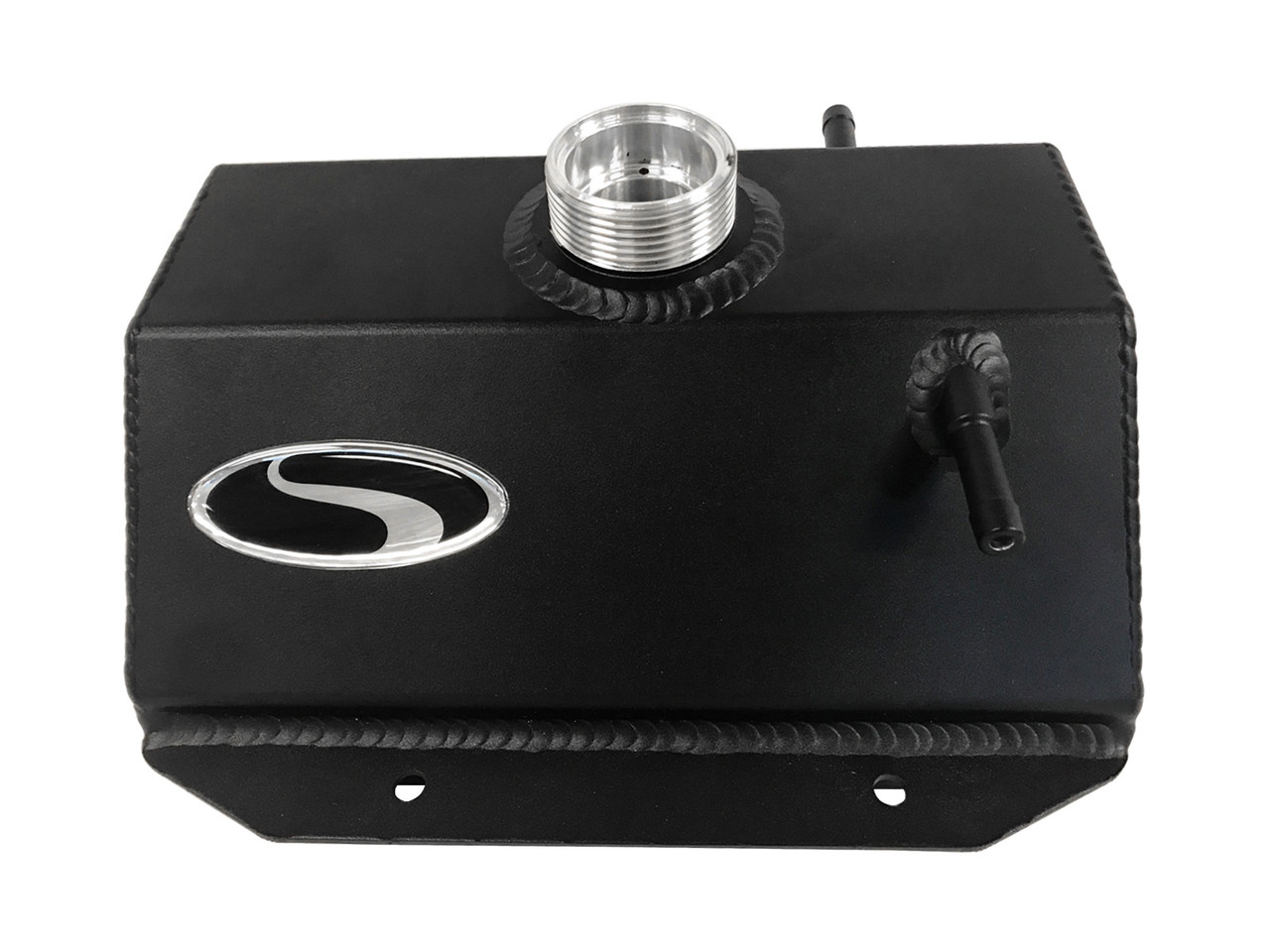 Steeda 555-0600 Mustang Coolant Expansion Tank Black (15-23)