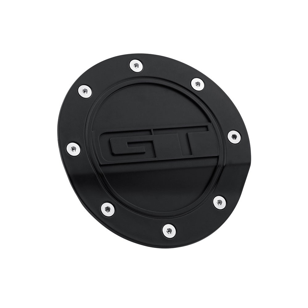 Drake FR3Z-6640526-GA Mustang Fuel Door Comp Series Matte Black