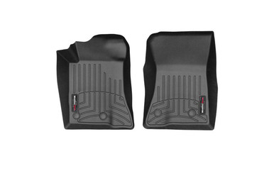 WeatherTech W286 Black All-Weather Floor Liners For Ford Mustang – Front Row (1st Row) – Made In USA