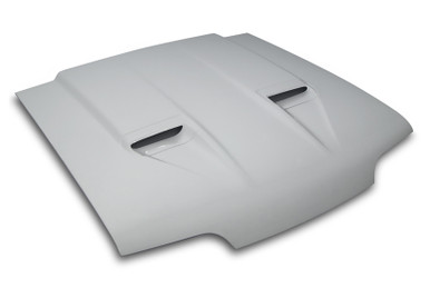 Steeda Mustang Fiberglass 2 Louvered Cowl Hood (1987-1993)