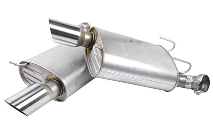 Mac Auto Parts High Flow Aluminum Muffler For Ford Explorer 2002-2005 | Rear Exit