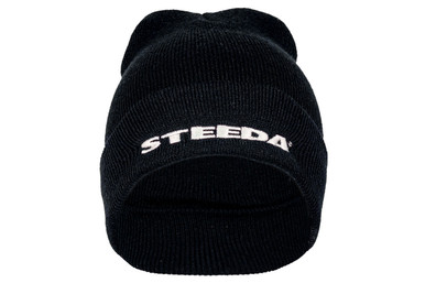 帽子 the highlights beanie black Steeda Black Beanie, 1501KC BK LOGO