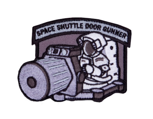Mil Spec Monkey Patch Space Shuttle Door Gunner
