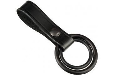 Gould & Goodrich Double Ring Flashlight Holder Plain Black