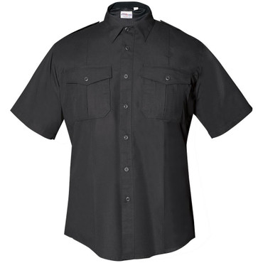 FLYING CROSS FX MEN'S SS CLASS B DUTY SHIRT BLACK