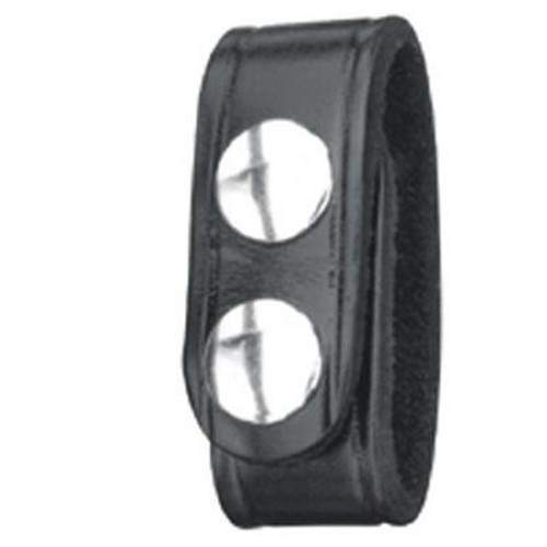 Gould & Goodrich Belt Keeper Plain Black (4 pack)