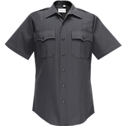 FLYING CROSS SS COMMAND POLYESTER SHIRT MEN'S NAVY