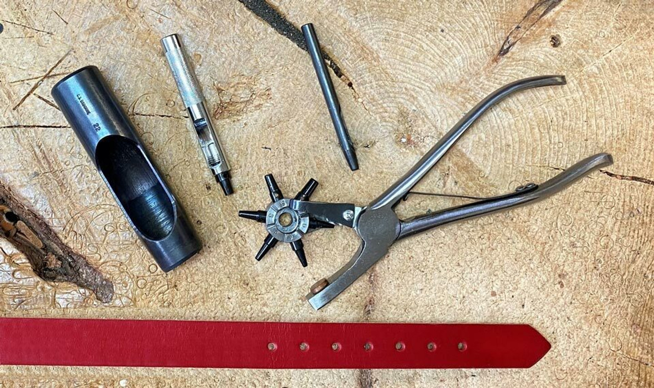 HOW TO USE HOLE PUNCHER/ PROFESSIONAL PUNCH PLIER FOR LEATHER