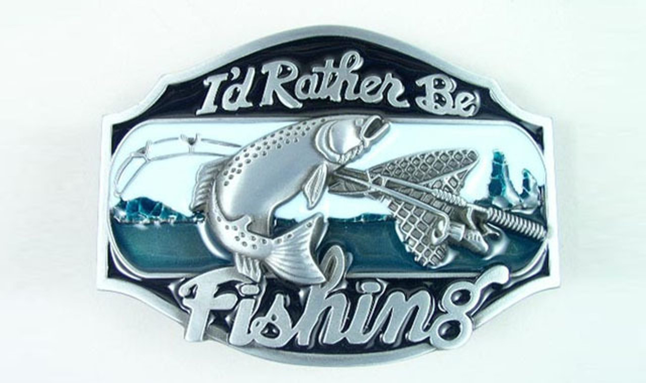 Supplies - Novelty Buckles - Fishing Guns Hunting Buckles - Leathersmith  Designs Inc.