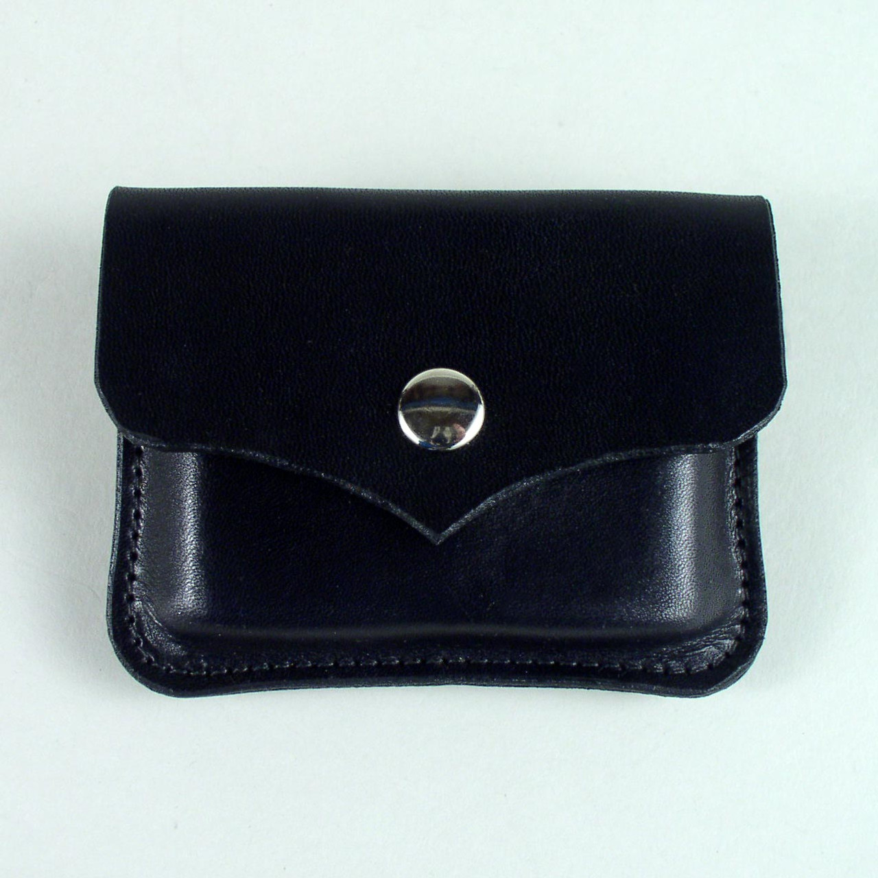 Mini Leather Belt Pouch, Ideal for credit or business cards.