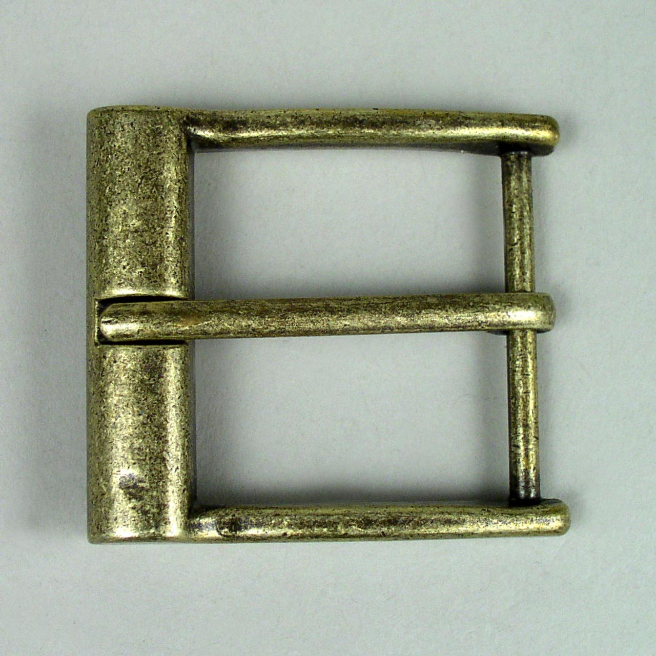 antique brass buckle