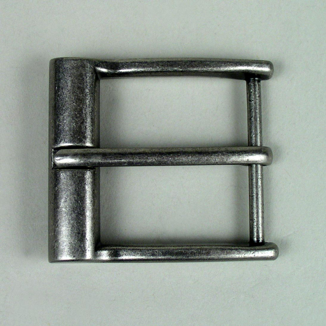 Silver Belt Buckle 1 1/2 1 5/8 inch / Double