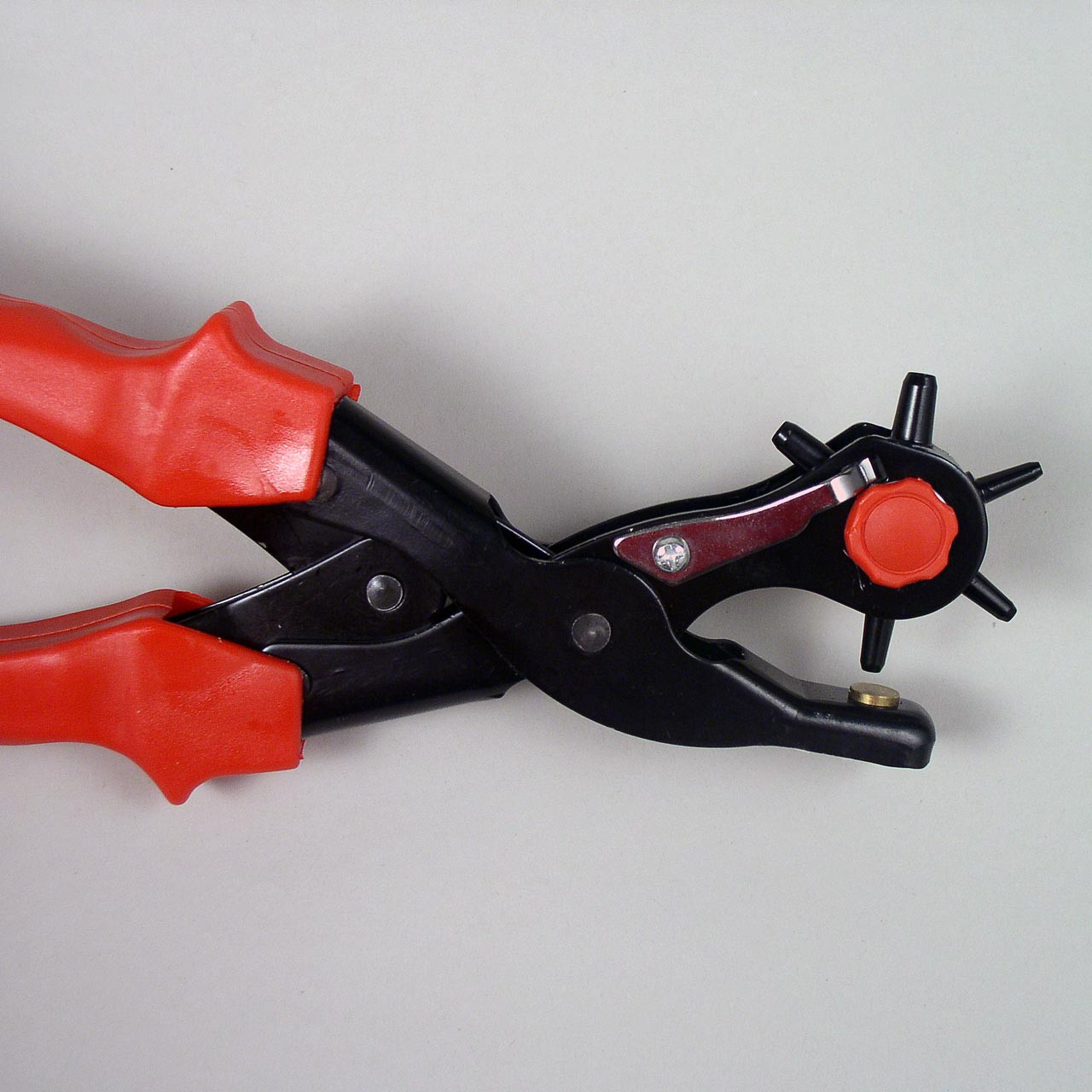 Heavy Duty Leather Hole Punch Pliers Compound Action