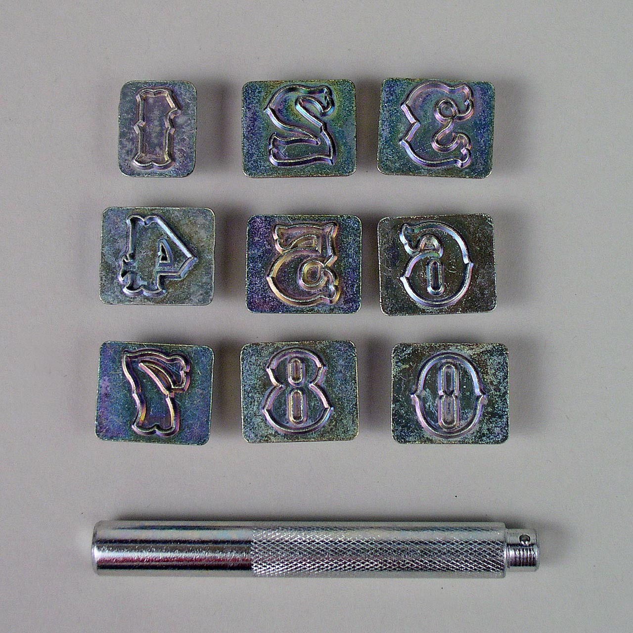 3/4 Number Stamp Set - Leathersmith Designs Inc.