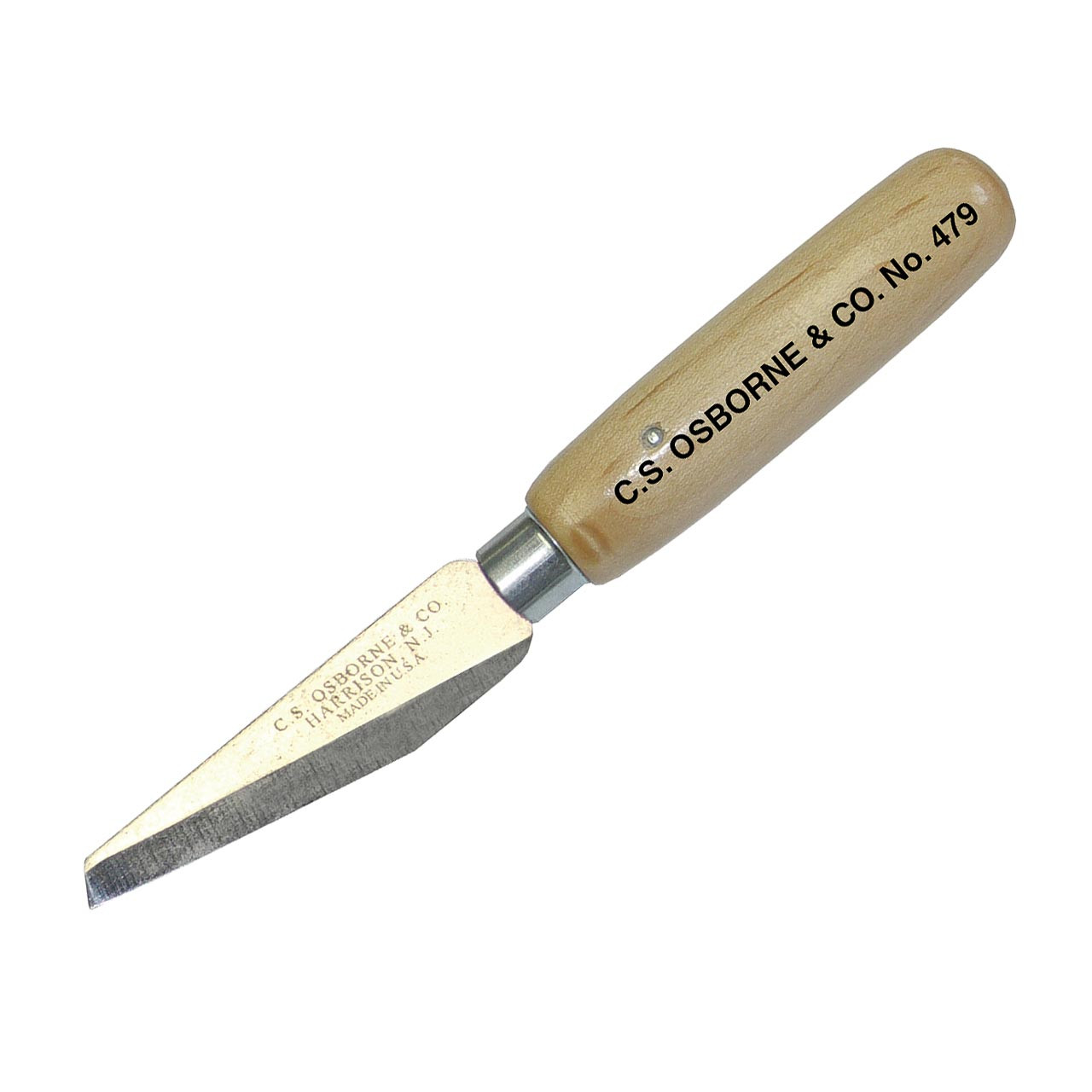 C.S. Osborne Bevel Point Skiving Knife - Leathersmith Designs Inc.