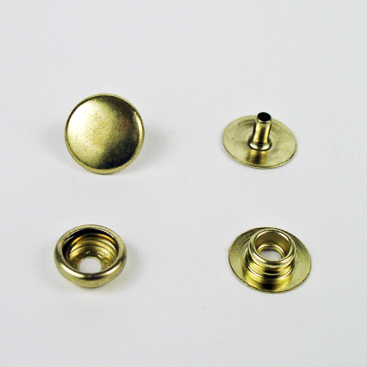 Brass Snap Button Fasteners for Purse Button for Leather 5 