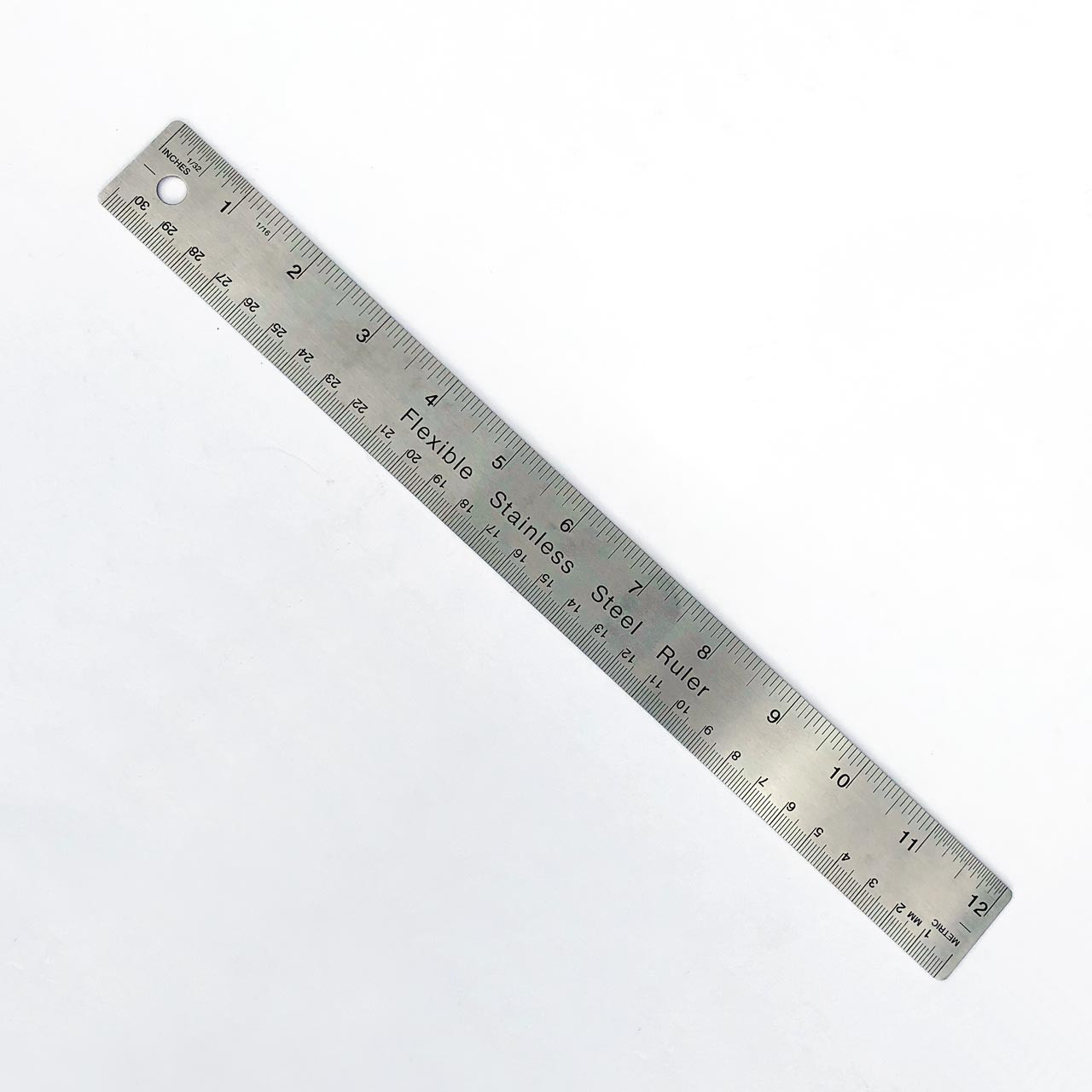 Steel Corkback Ruler 18