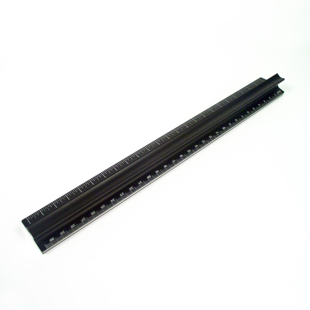 Heavy Duty Steel Ruler 12(30mm) X 1-1/8 Dual Scale Straight Ruler - Cutex  Sewing Supplies