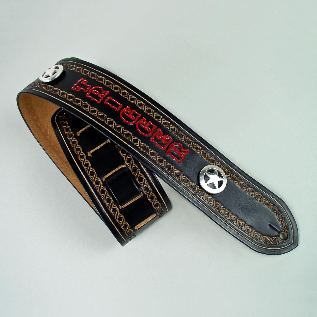 Custom Leather Guitar Strap Classic Series