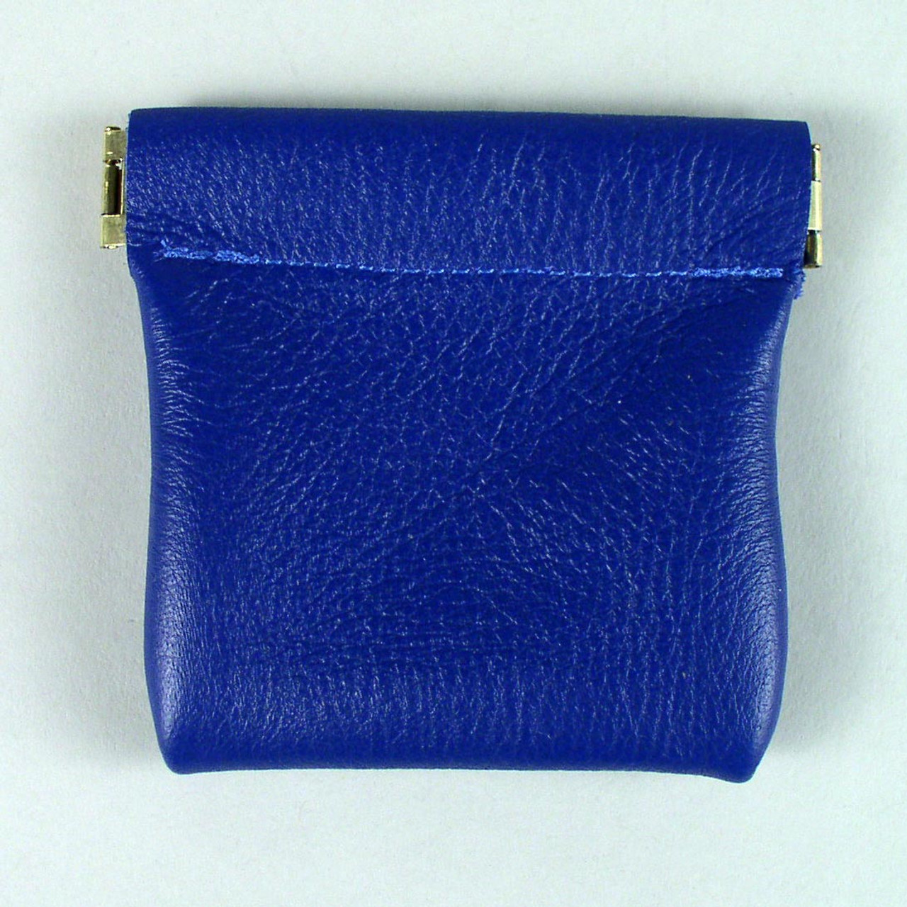 Gulf Wallet Card holder and coin purse cobalt blue leather