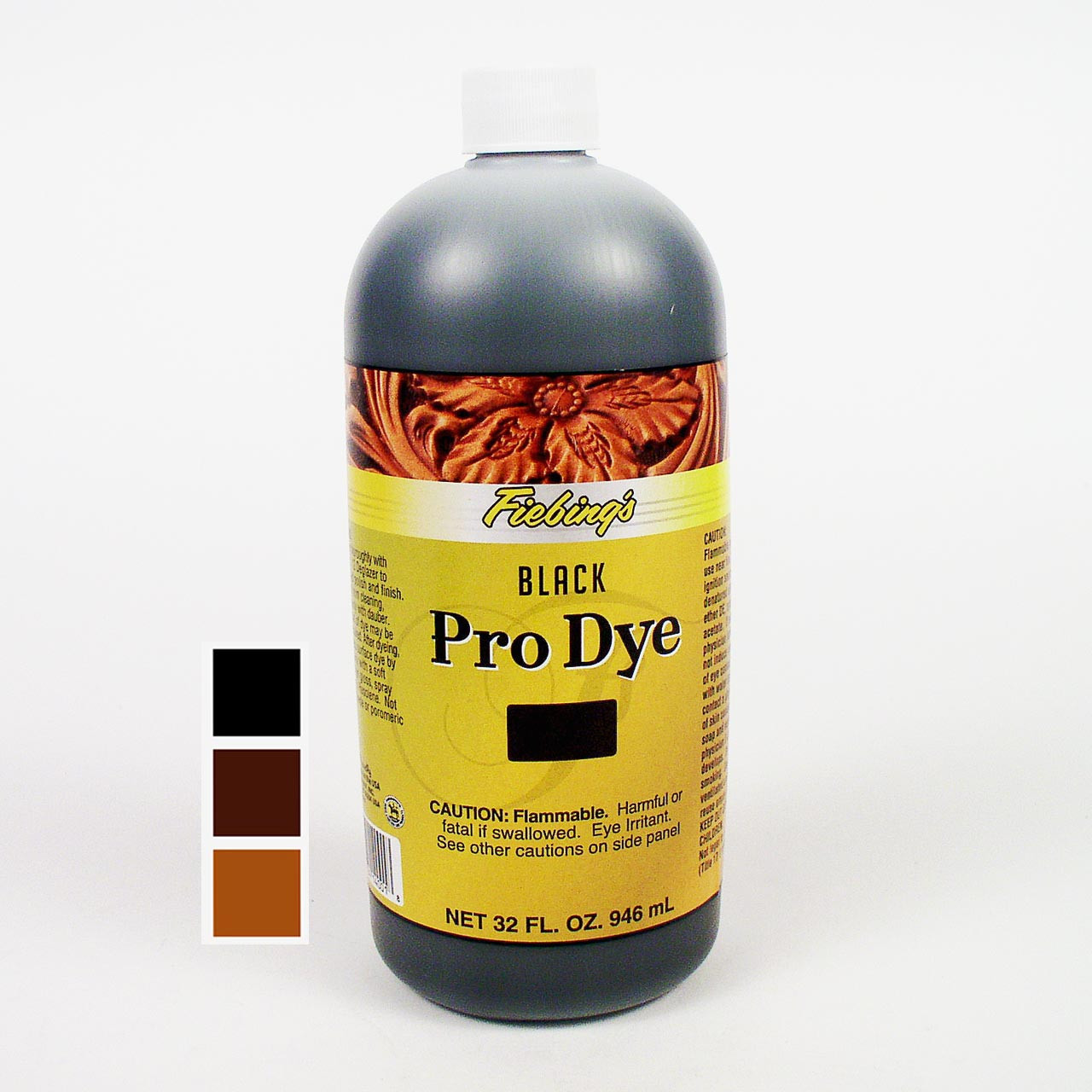 Fiebings Pro Oil Dye Color Chart