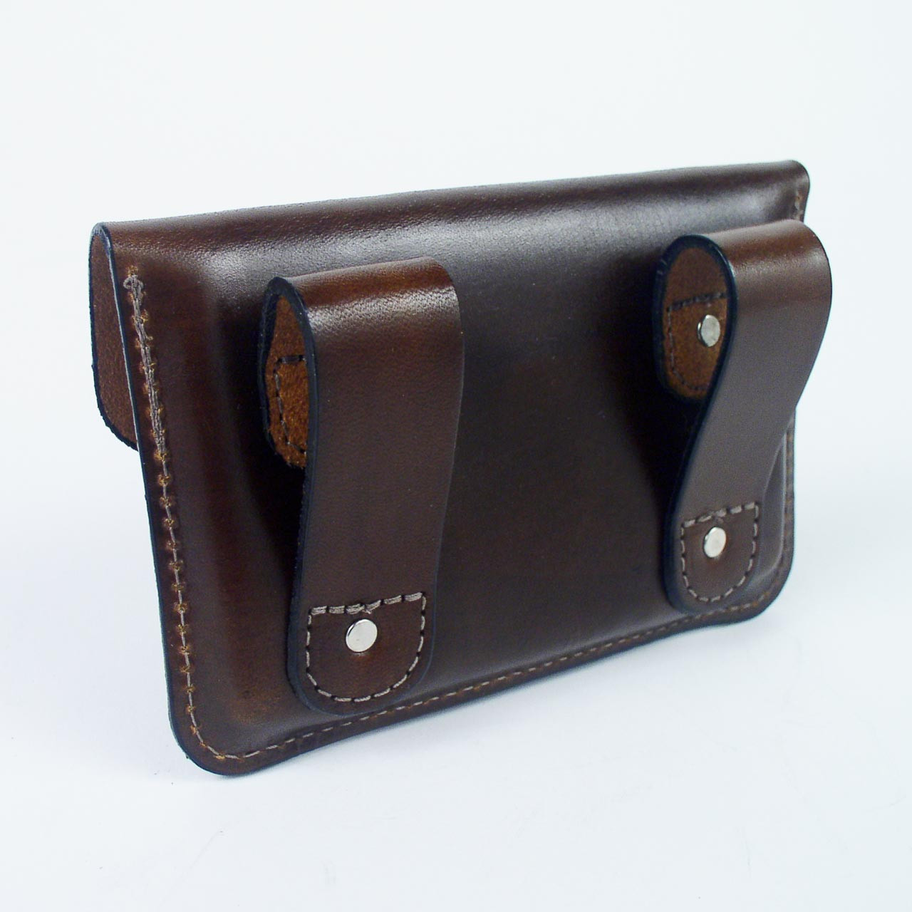 Small Leather Belt Pouch - Leathersmith Designs Inc.