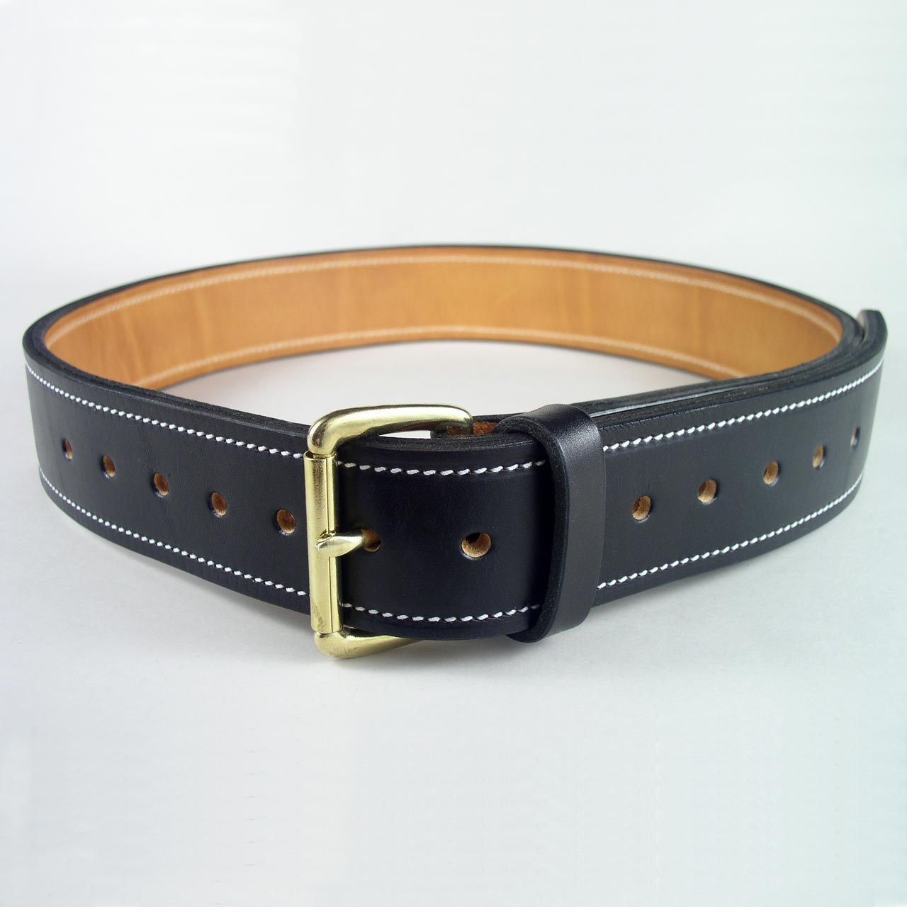 Two inch Wide Patent Leather Belt