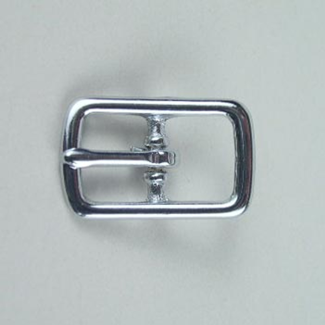 1/2 inch Chrome Polished Solid Brass Belt Buckle - A4