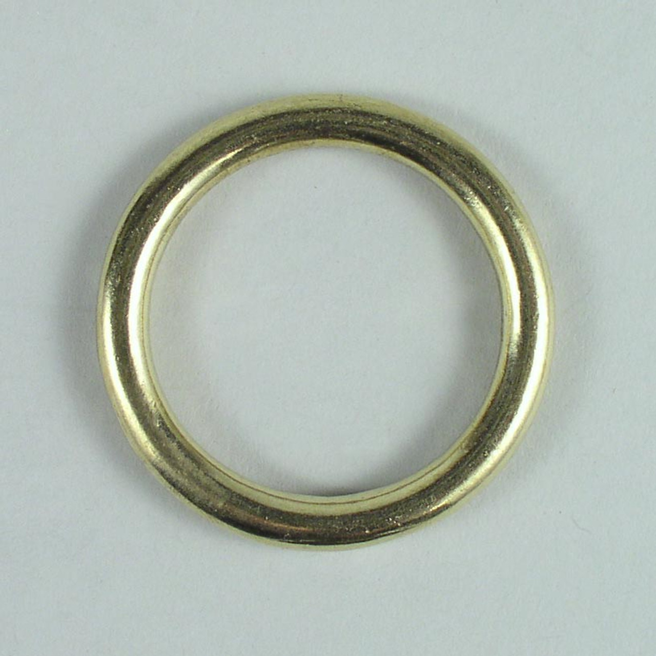 1 1/2 Metal O Rings Non Welded - Antique Brass - (O-RING ORG-128)