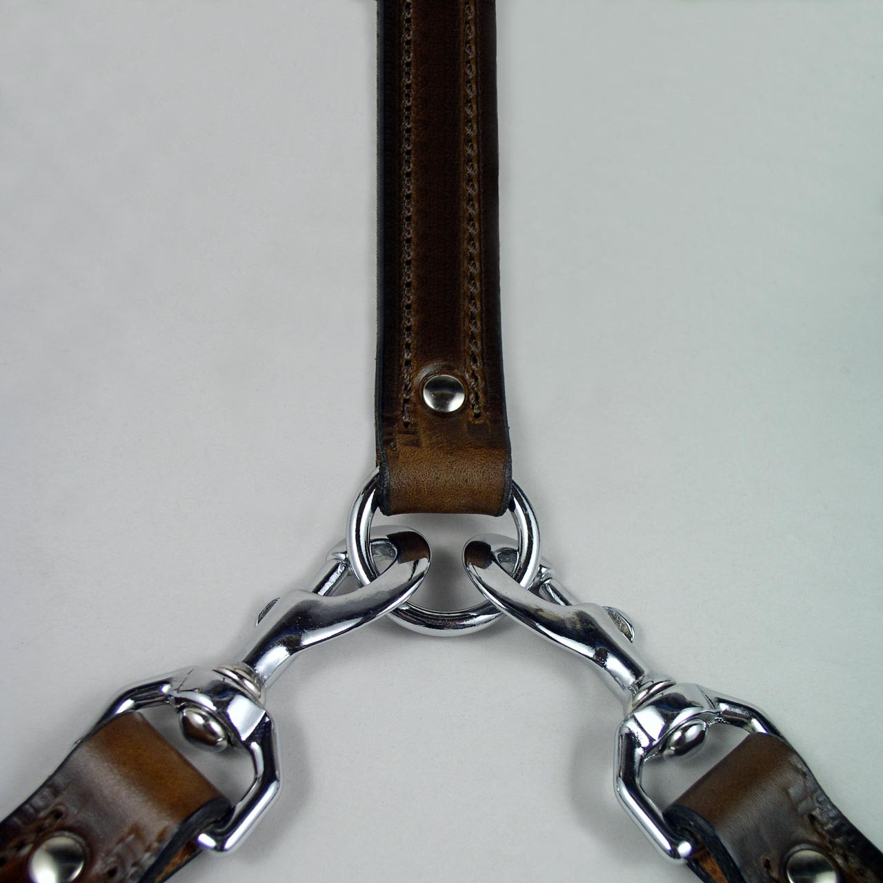 Braided Leather Top Handle Strap and D Ring Conversion Kit 