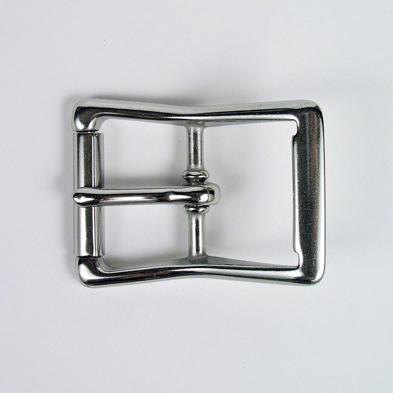 1/4 inch Stainless Steel Roller Buckle D13 Leathersmith