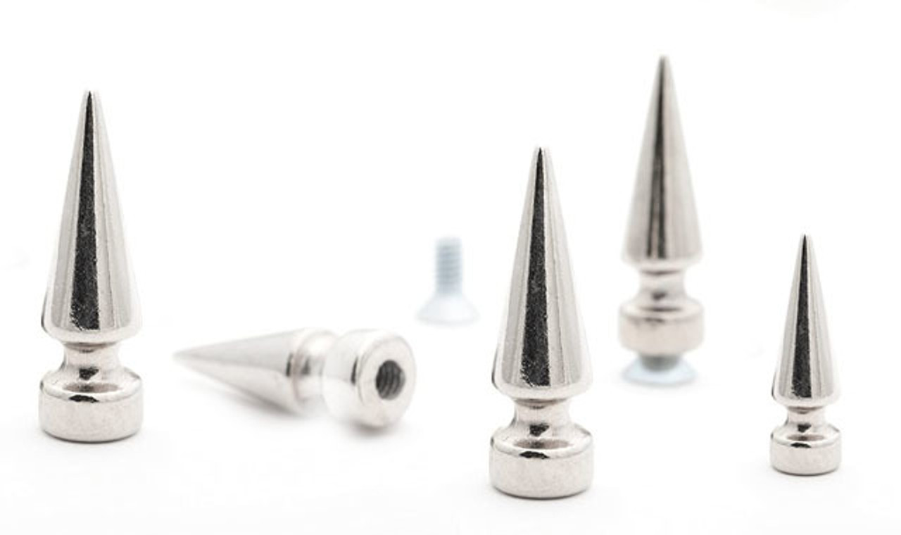 Oversized Spike Studs - Brass