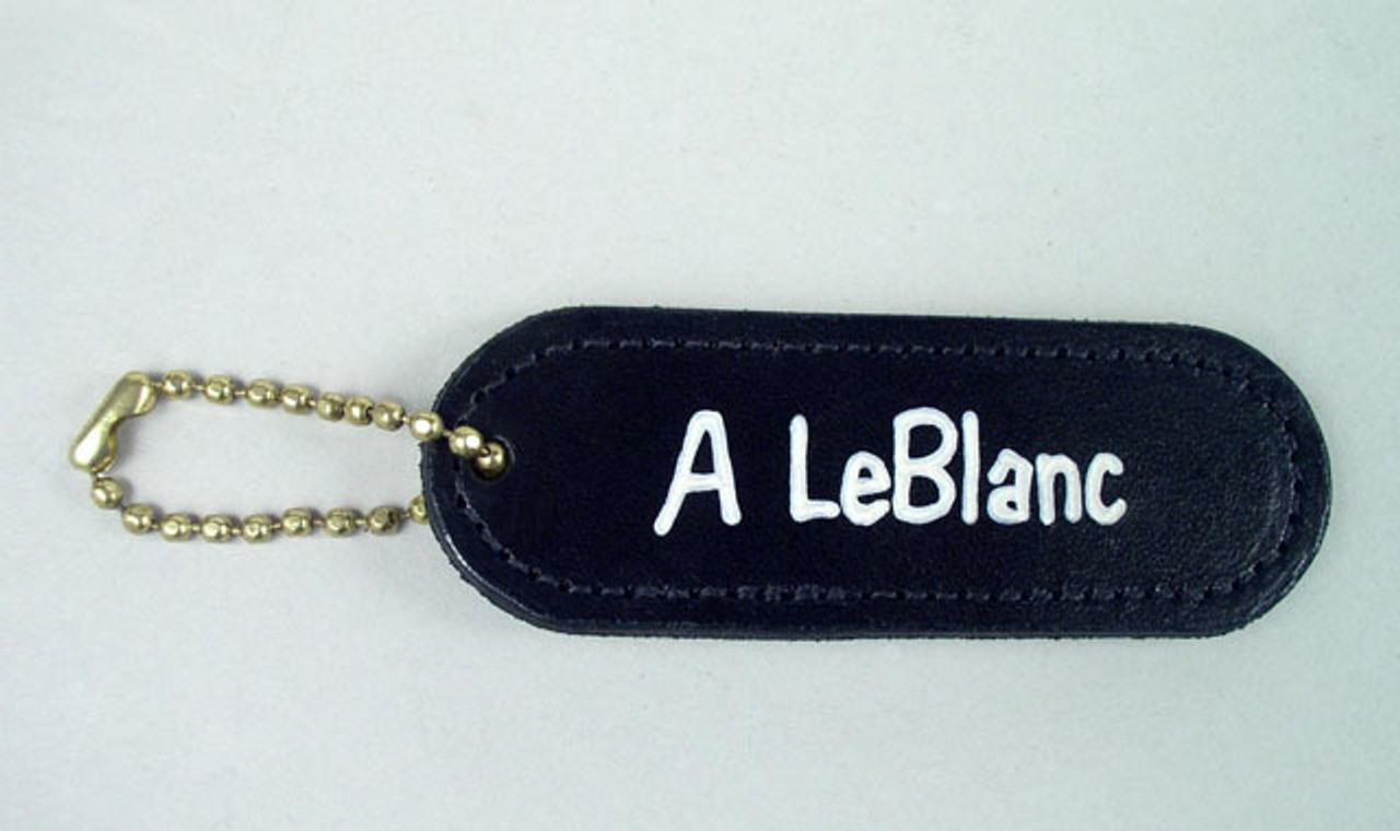 Belt Strap Loop, Clip, in British Leather, Personalised, Chain