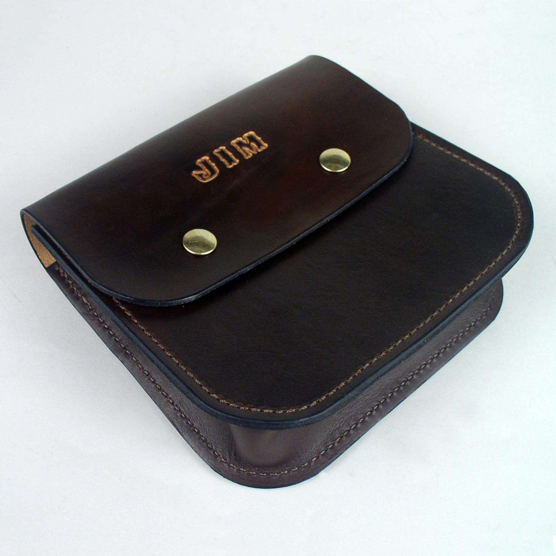 Small Leather Belt Pouch - Leathersmith Designs Inc.