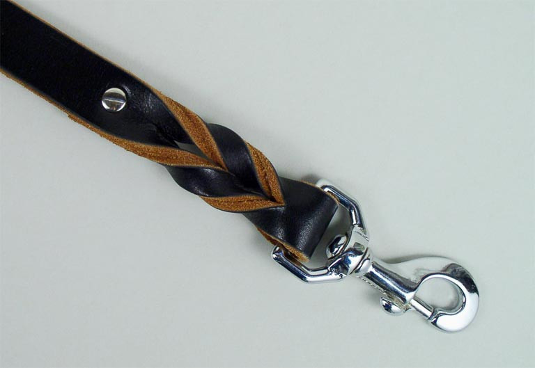 Braided Leather Dog Leash DIY Leathersmith Designs Inc.