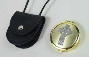 Leather Pouch For Communion Pyx