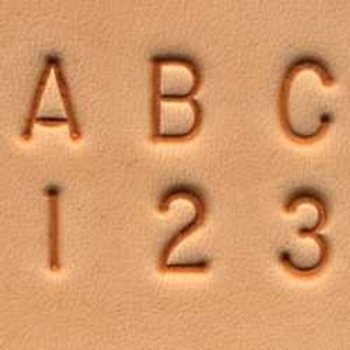 3/4 Number Stamp Set - Leathersmith Designs Inc.