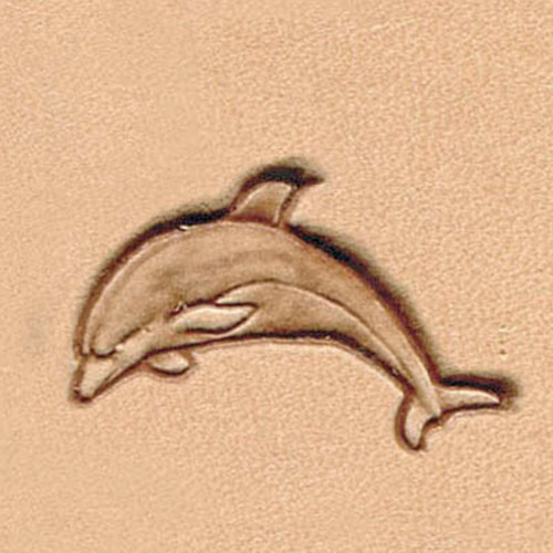 Dolphin 3D Stamp