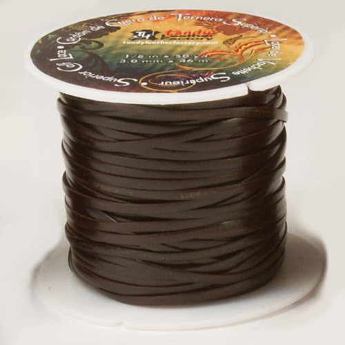Brown Logger Leather Laces (pr) - Leathersmith Designs Inc.